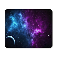 Purple Galaxy Mouse Pad Personalized - Non Slip Rubber Mousepad