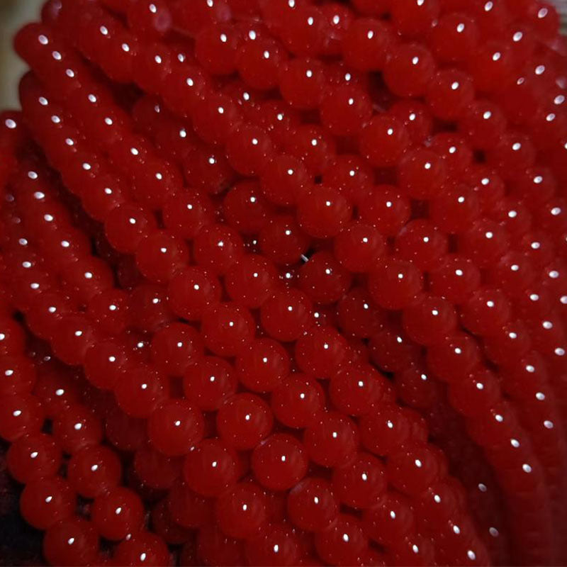 98pcs Crystal Round Beads Bracelet Bangle Jewelry Making Accessories