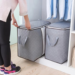 Storage Bag with Transparent Window for Bedding & Clothing
