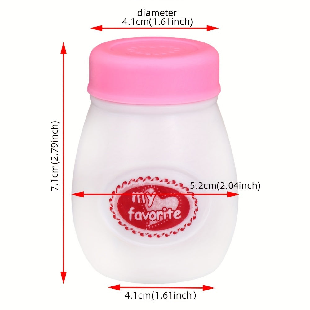 5pcs Reborn Doll Bath Bottle Supplies Set for 40cm Dolls