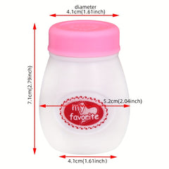 5pcs Reborn Doll Bath Bottle Supplies Set for 40cm Dolls