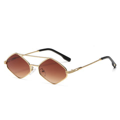 Polygonal Colorful Sunglasses UV400 Protection
