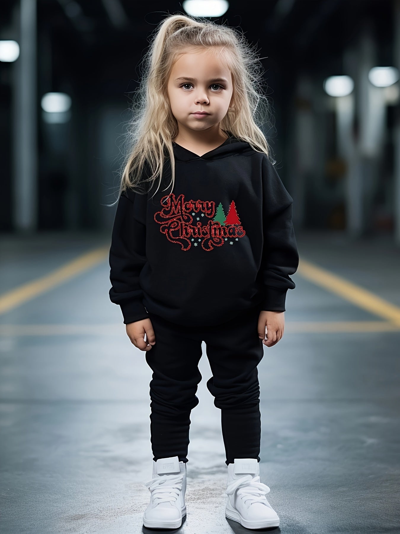 OERYUI Girls Hoodies Jogger Pants Set For Sports Spring Fall Gift Boys