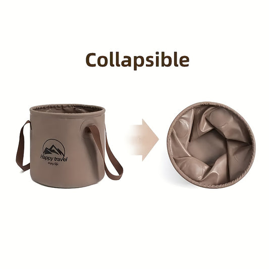 Portable Folding Water Bucket for Outdoor Car and Vegetable Washing