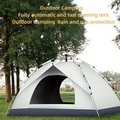 Waterproof Tent for 3-4 People, Ideal for Camping, Beach and Picnics