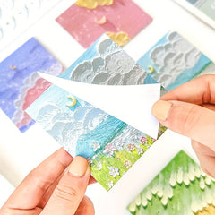 Season Hot Selling Painting Sticky Notes For Students