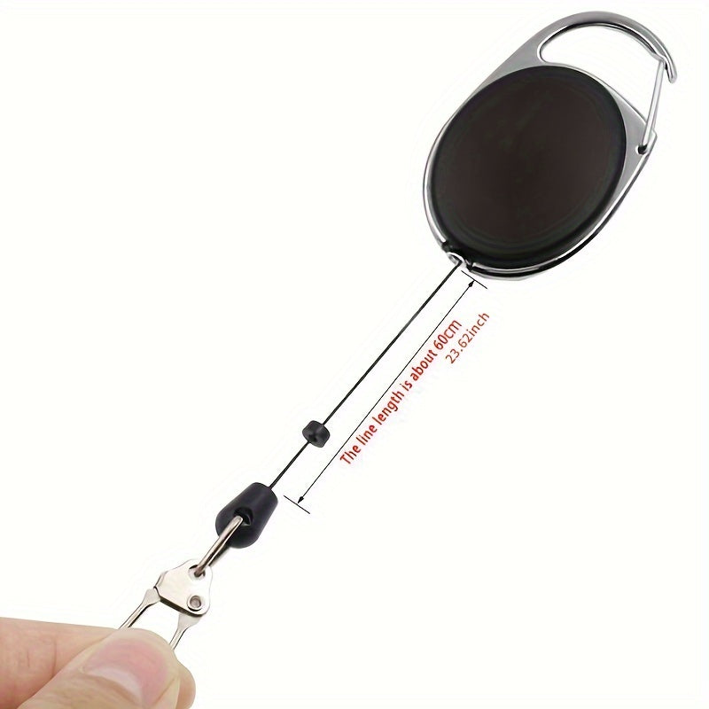 5pcs Retractable Key Chain Key Rings