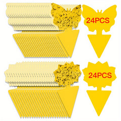 Sticky Traps for Fungus Fruit Fly Mosquito Bug Control Indoors Outdoors