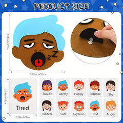 Asoway Sensory Emotional Learning Board Toy for Kids