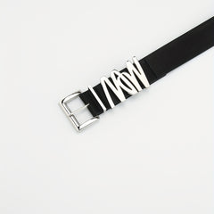 Square Pin Buckle Belt PU Leather Belt For Women