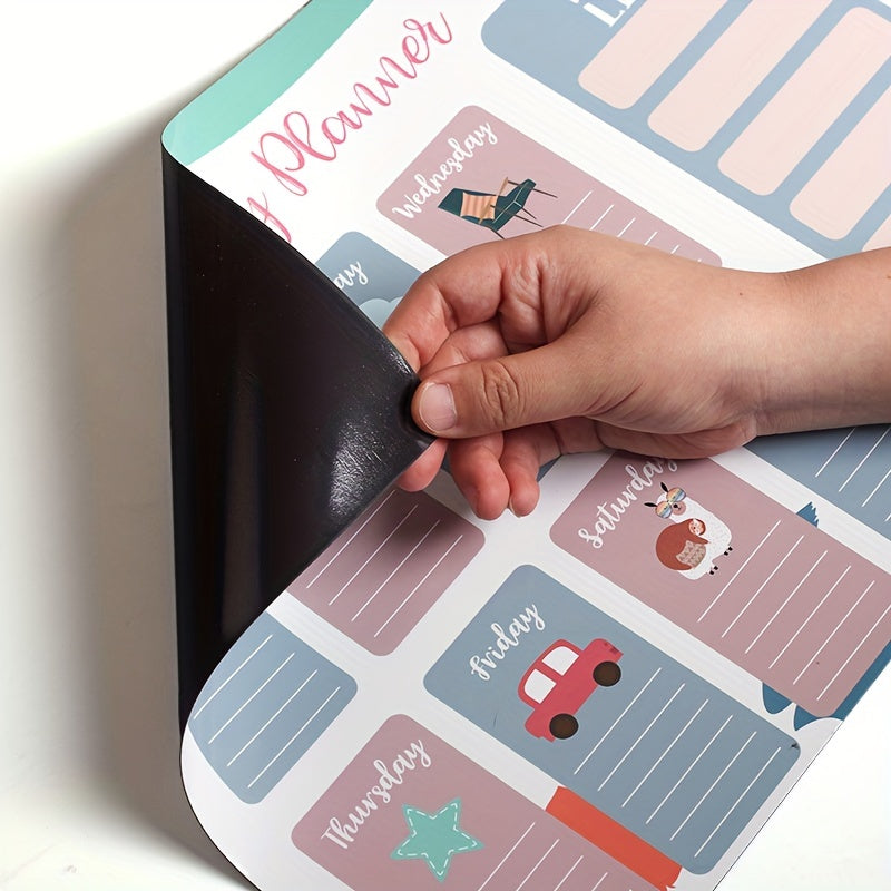 Minimalist Magnetic Memo Whiteboard for Fridge