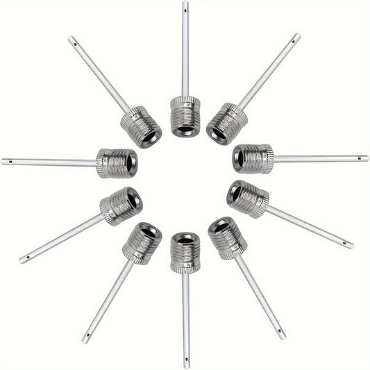 100pcs Basketball Pump Needles Air Pump Needles with Storage Box
