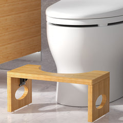 Bamboo Toilet Stool for Squatting