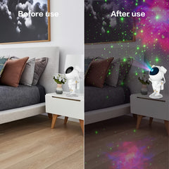 Astronaut Star Projector Night Light Nebula Remote Control