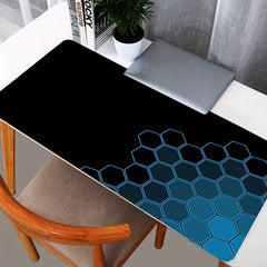 Geometric Gamer Mouse Pad - Gaming Desk Mat - Office Desk Accessories