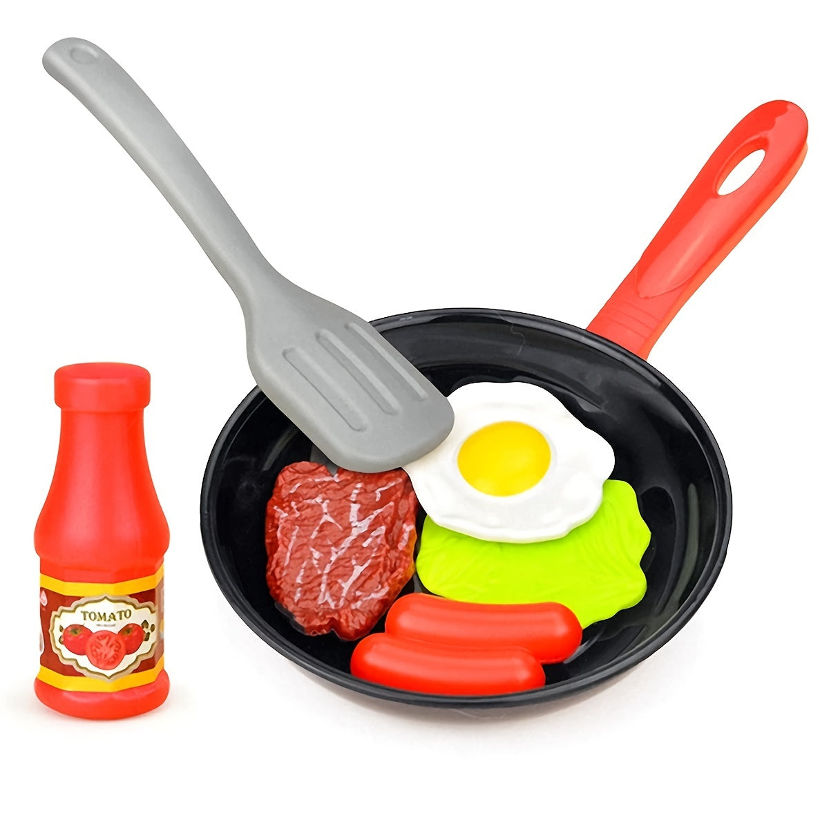 8-Piece Kids Kitchen Food Play Set