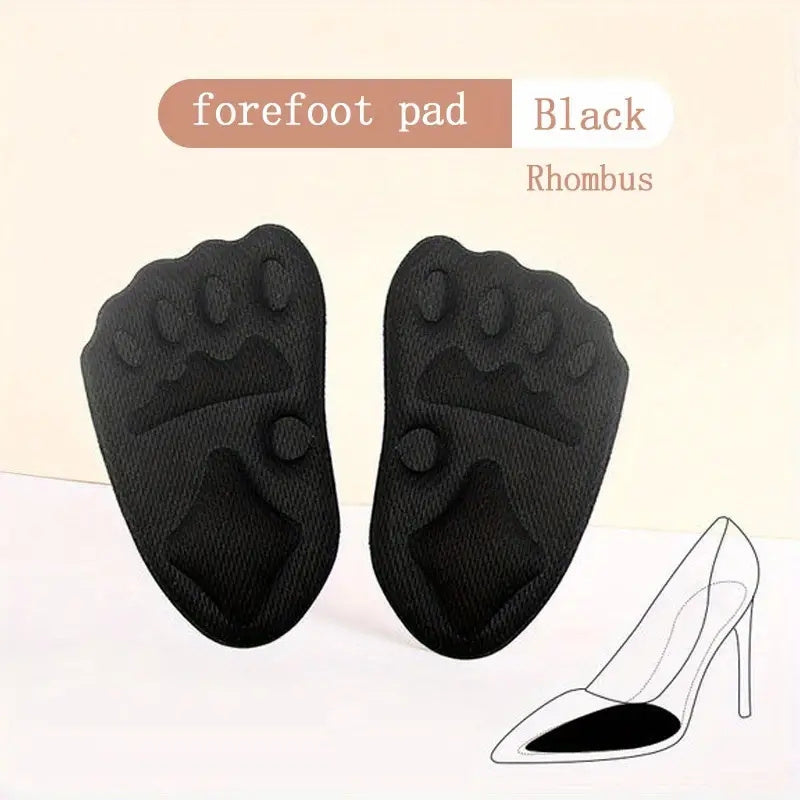 Front Foot Pain Relief Pad Half Size Insole For High Heels