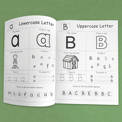 Alphabet Learning Workbook for Kids - Pen Control Training Copybook