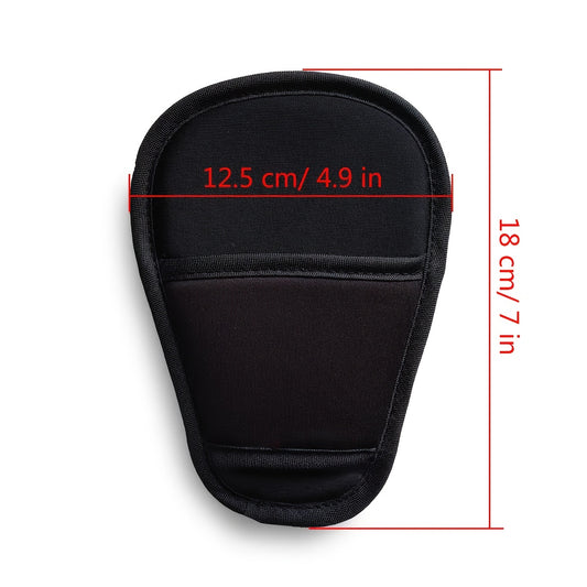 3 Piece Seat Safety Belt Shoulder Pad Front Stool Cover