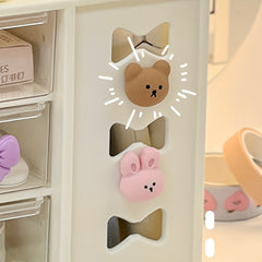 6 Compartment Desktop Storage Box Single