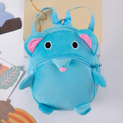 3D Plush Baby Cartoon Backpack for Boys and Girls