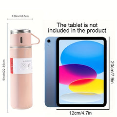 16pc 500ml Stainless Steel Coffee Cups Set - Hot Cold Beverage Bottle