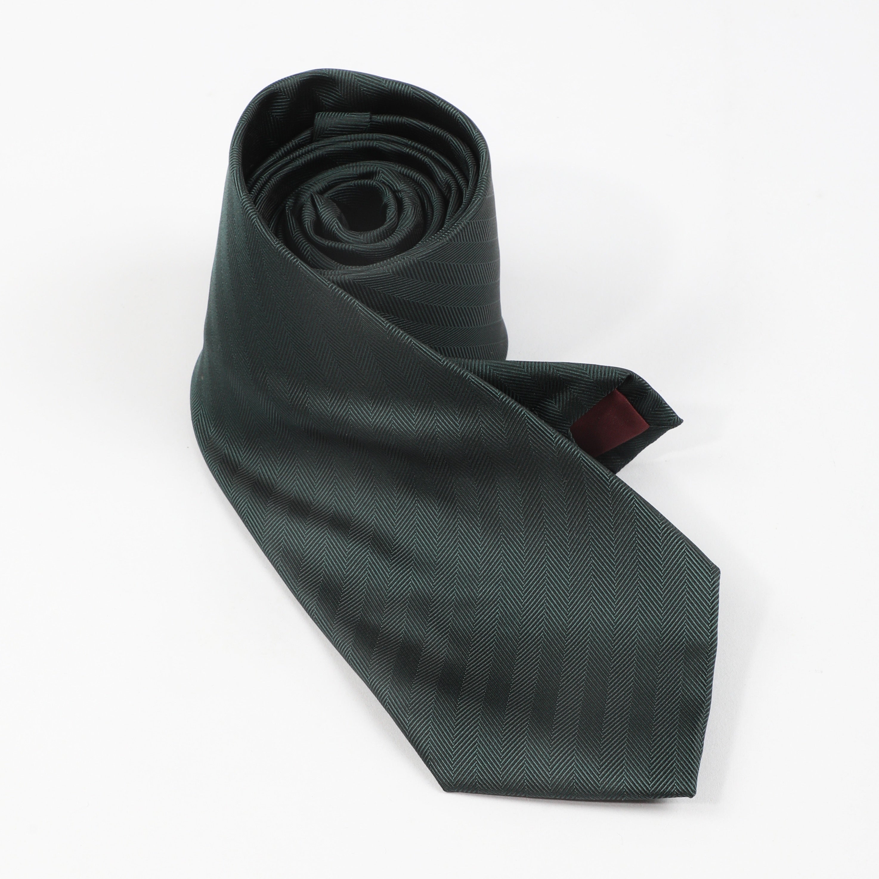 Thin Stripe Polyester Tie Business Formal Necktie Men