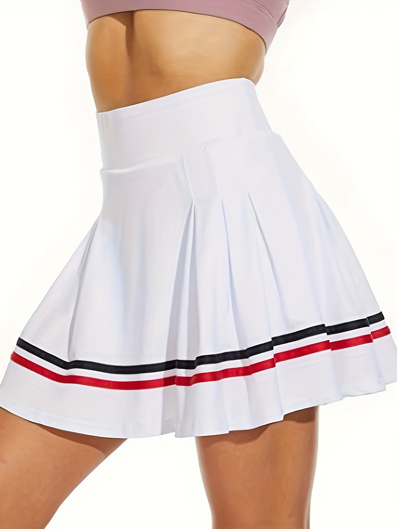 High Stretch Pleated Sport Skorts for Active Women