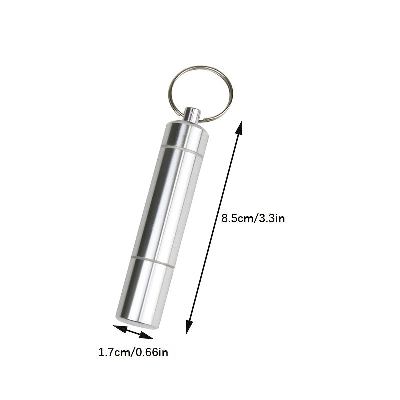 Men's Stainless Steel Gray Waterproof Cigarette Case