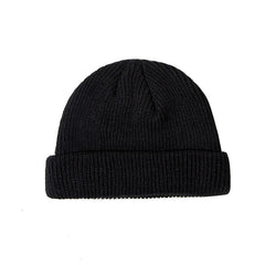 Trawler Beanie Knitted Fisherman Hat Retro Vintage Style Ski Skull Cap