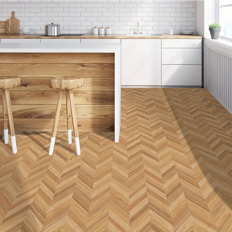 10pcs Floor Tile Sticker Self-adhesive Waterproof Wall Sticker Bedroom Accessori