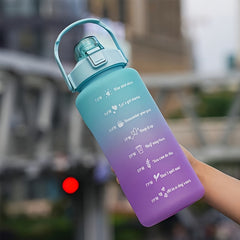 Sports Water Bottle Large Capacity Lightweight Drinking Cup With Scale
