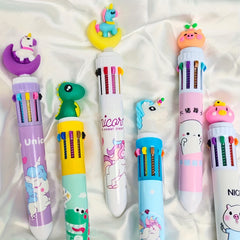1pc 10 Colors Retractable Animal Shuttle Pen