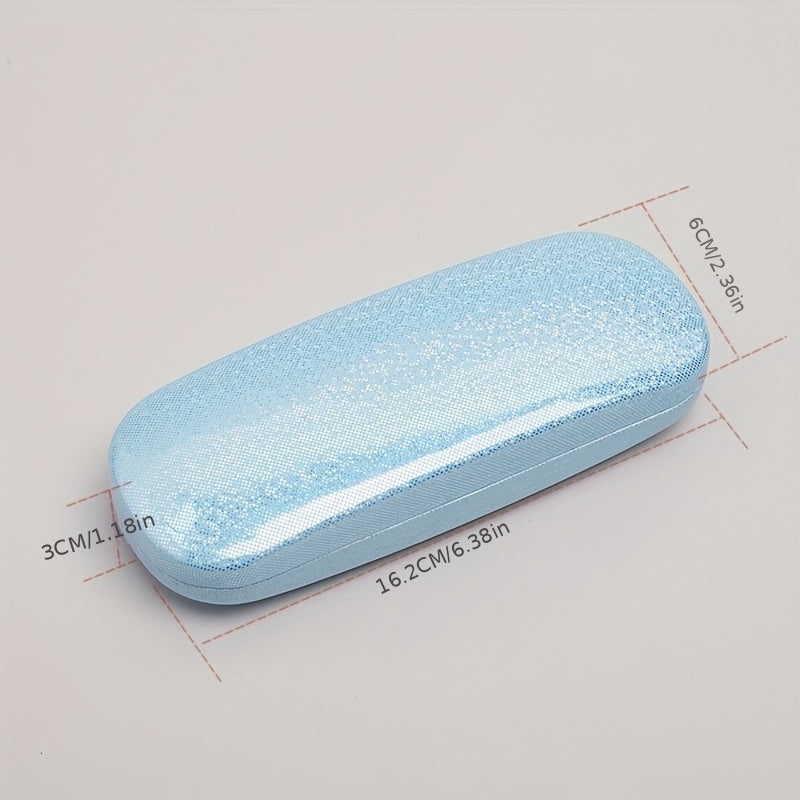 Short Sight Glasses Case PU Leather Bullet Student Sunglasses Box Storage