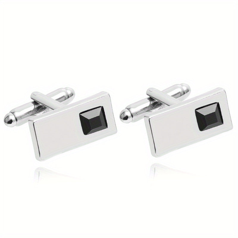 CZ Cufflinks Shirt Cufflinks Wedding Suit Accessories