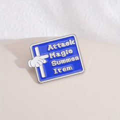 Magical Brooch Pin Jewelry for Summoning Power