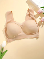 Women's Wireless Mesh Bra Full Coverage Comfortable Lingerie
