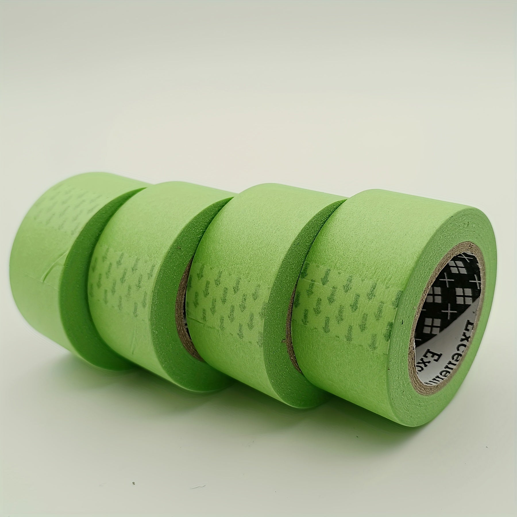 4pcs 1.18in x 59ft Green Paint Washi Tape - Protects Surface, Easy to Remove