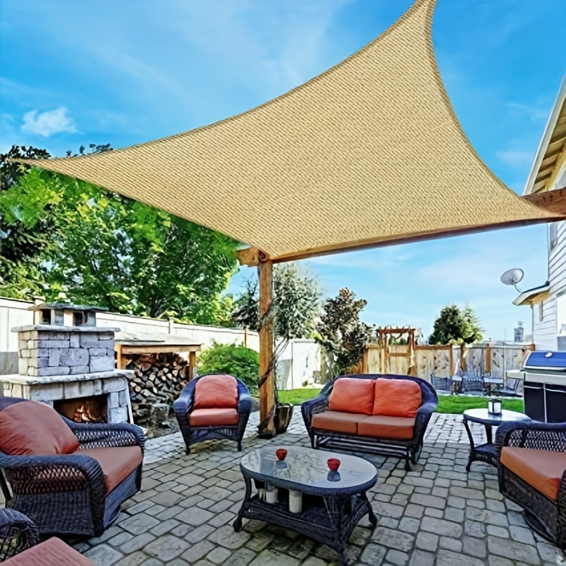 30X40 Rectangle Sun Shade Sail Canopy Beach Awning Shelter UV Block