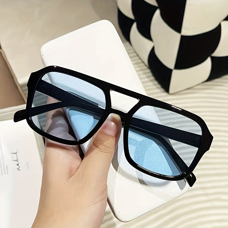 Double Beam Men's Sunglasses UV Protection Street Photography
