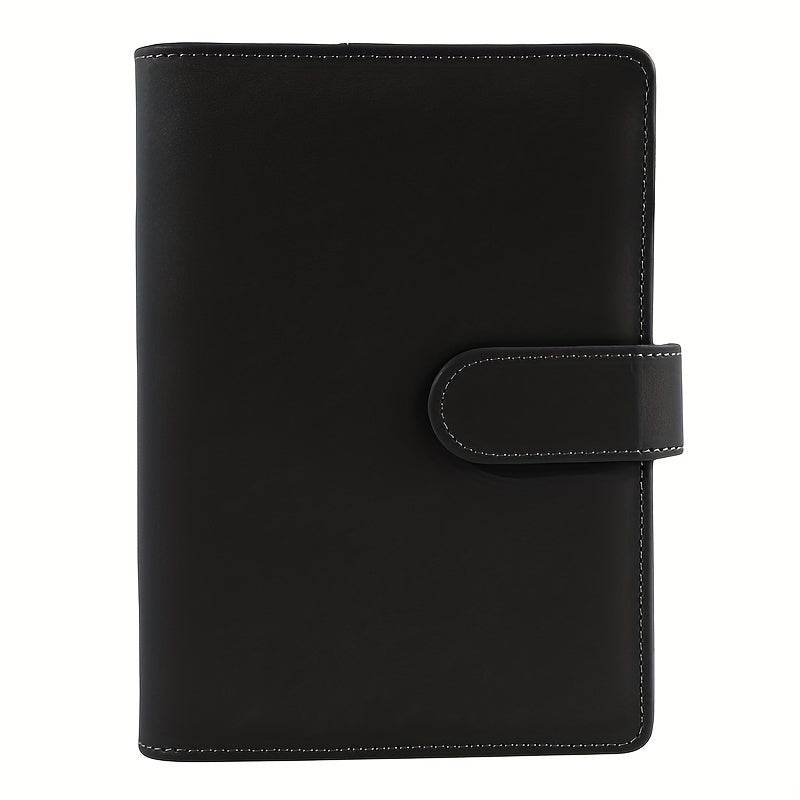 Deluxe Macaron PU Leather Loose Leaf Notebook Set