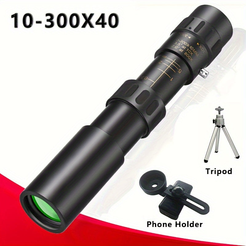 Portable Telescope w/ Phone Stand & Tripod - Outdoor Concert Camping