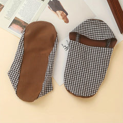 Plaid Ankle Socks Lightweight Low Cut Women's Stockings