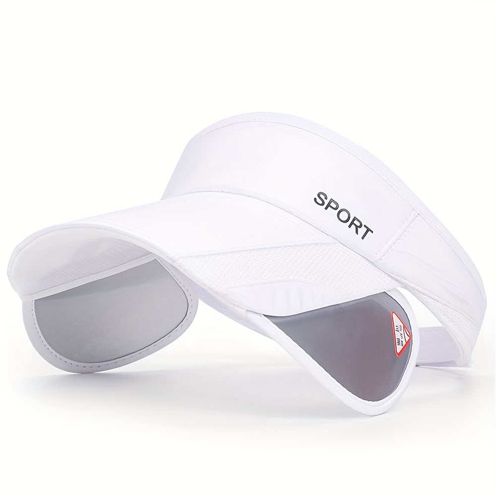 Adjustable Sun Visor Golf Hat For Women UV Protection