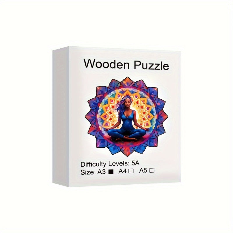 Wooden 3D Puzzle Goddess Animal Toy