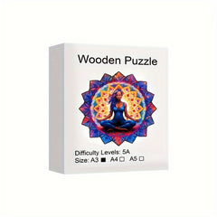 Wooden 3D Puzzle Goddess Animal Toy