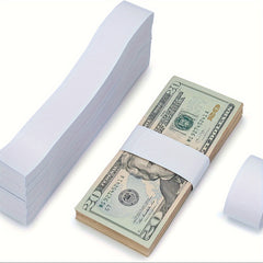 Self Adhesive Currency Tape Binding Paper Tape - 10 Colors