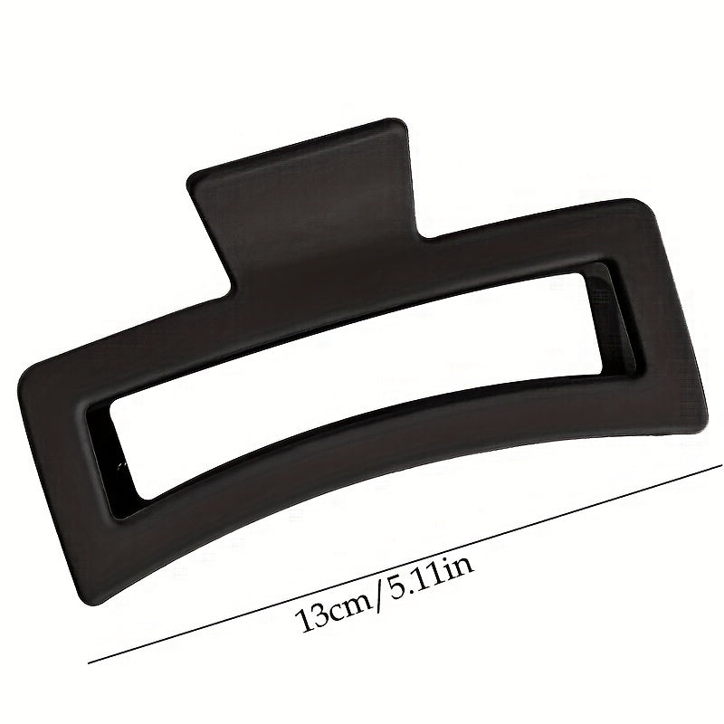 Large Plastic Square Hair Claw Clips Hair Accessories