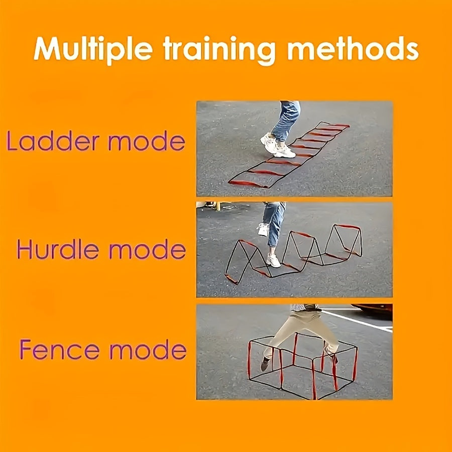 Agility Ladder Speed Training Equipment with Storage Bag