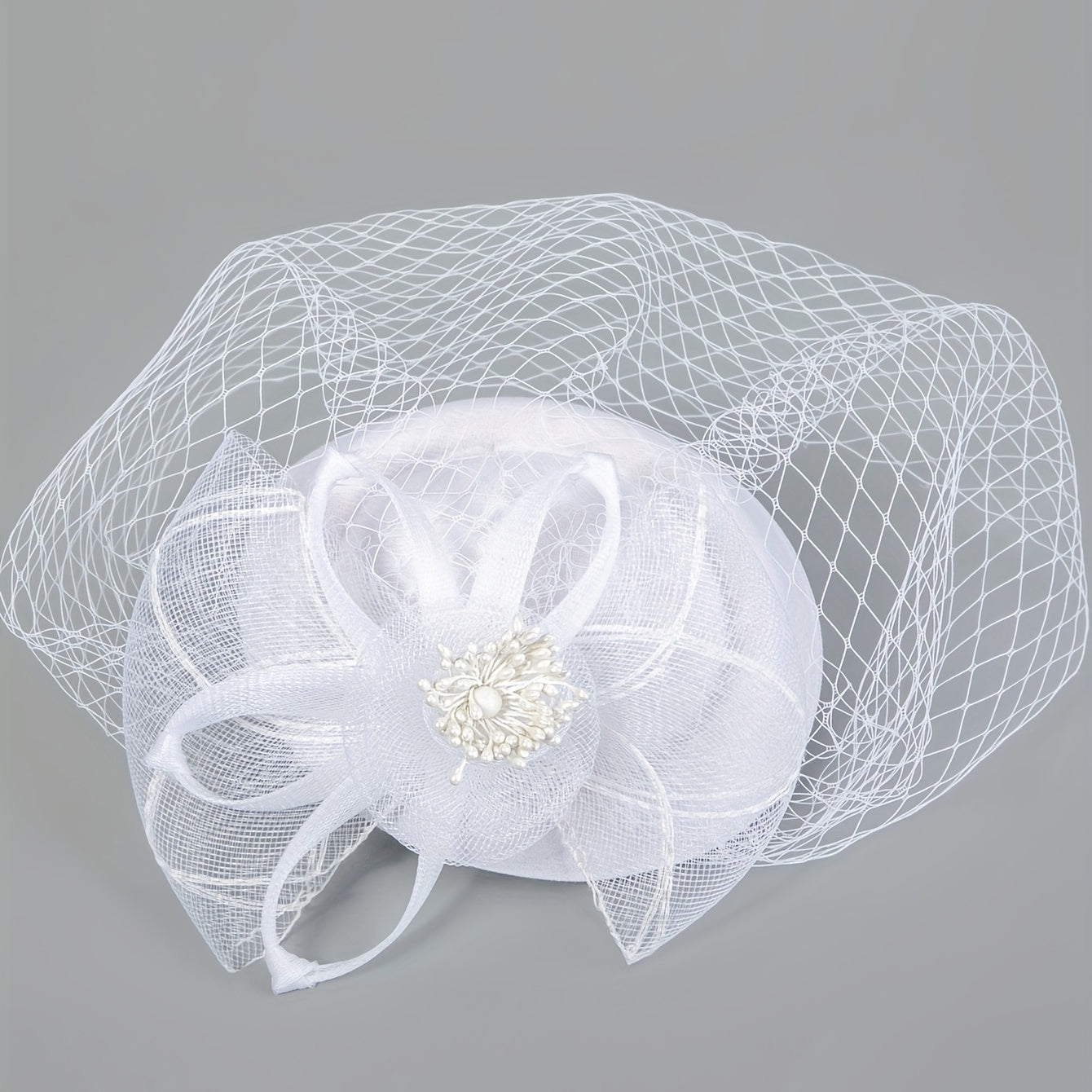 Women Flower Hair Clip Birthday Horce Racing Wedding Hat Derbyhat Church